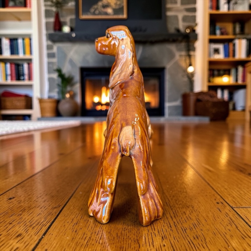 Vintage 1950s Royal Haeger ceramic Cocker Spaniel dog figurine. Great condition - Picture 5 of 7